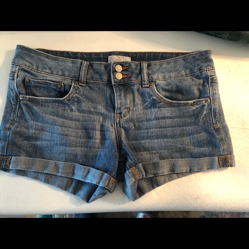 SO jean short short